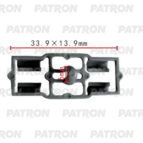 PATRON P372056 Клипса пластмассовая BMW Применяемость: Держатель Кузов (двери), Кузов (уплотнители