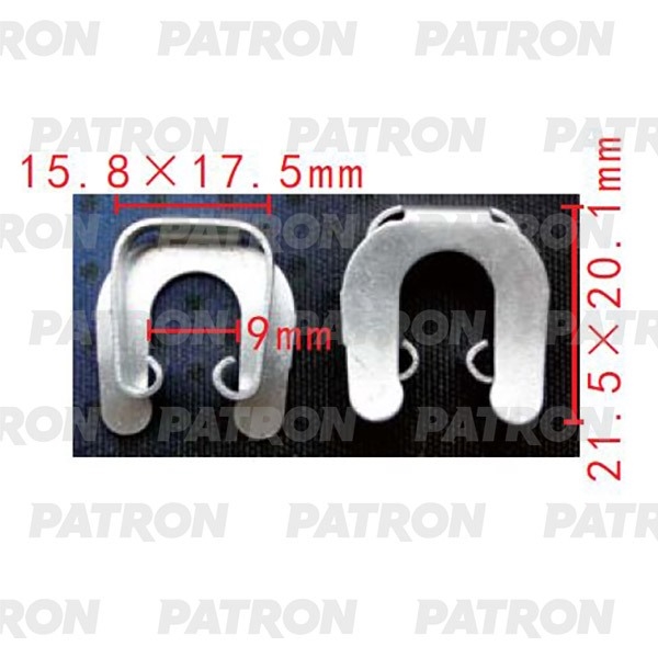 PATRON P372203 Скоба крепежная Скоба VW Audi Seat Skoda Применяемость: педали тормоза