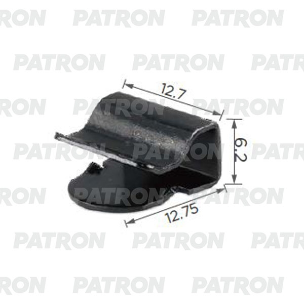 PATRON P372393 Скоба металлическая Audi Применяется длякрепления колесной арки и накладки порога