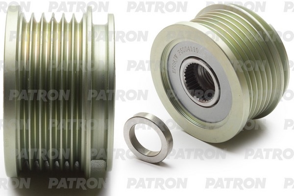 PATRON P5004110 Шкив генератора AUDI: A4 1.6 /120A, 140A, 150A, BOSCH/ 11/00-, 1.6 /CH.8E-3-024776->, 120A, VALEO, CH.8E-3-029804->, 140A, VALEO/ 11/00-, 1.8T /120A, 140A, 150A,