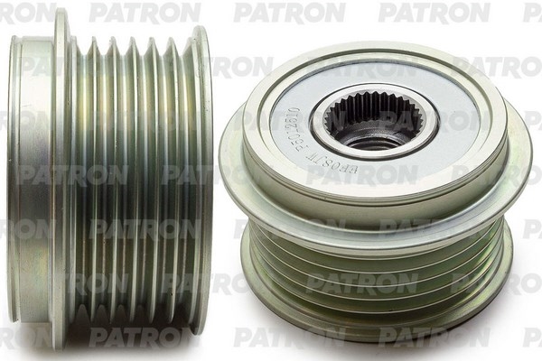 PATRON P5012510 Шкив генератора FORD: GALAXY -06, MONDEO 07-,S-MAX 06-, VOLVO: S40 -06, S80 08-, V50 06-, V70 07-