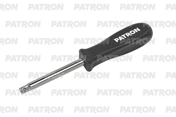 PATRON P8143 Вороток-отвертка 1/4 inch, 150 мм, для головок-бит, с пласт. ручкой