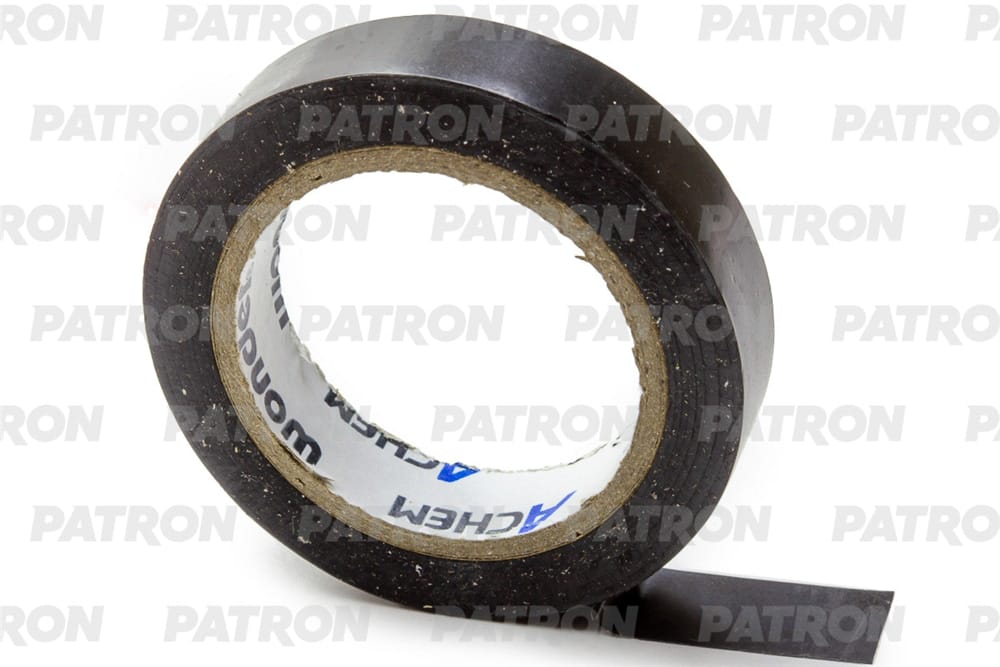 PATRON PAT8152 Изолента ПВХ, 12 мм х 10 м, черная
