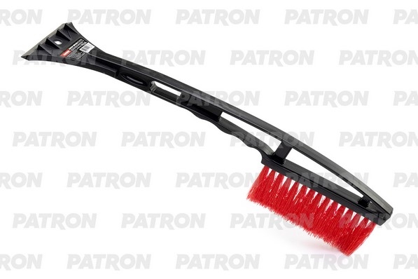 PATRON PAW420 Щетка для снега 420 мм, скребок 9.5 см, 2-х рядная щетина 145 мм