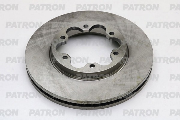 PATRON PBD1079 Диск тормозной передн TOYOTA HIACE KDH2xx/TRH2xx 2004-2013 3.0D (1KD-FTV) 2.5D (2KD-FTV)