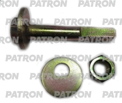 PATRON PBLT0004KOR Болт-эксцентрик развала задних колёс к-кт HYUNDAI: SONATA 96- (произведено в Корее)