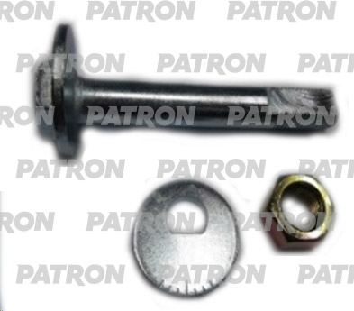 PATRON PBLT0008KOR Болт-эксцентрик развала задних колёс к-кт HYUNDAI: SANTA FE 09-, SONATA NF 05-   KIA: SPORTAGE 09- (произведено в Корее)