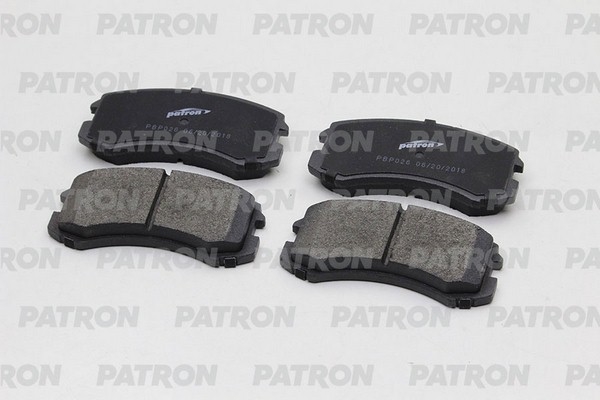 PATRON PBP026 Колодки тормозные дисковые передн MITSUBISHI LANCER 1.6 16V sedan 03