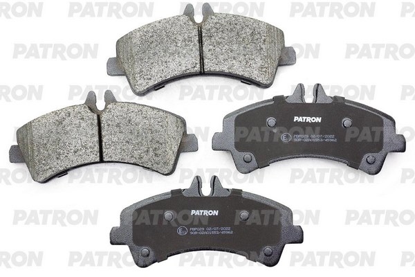 PATRON PBP029 Колодки тормозные дисковые