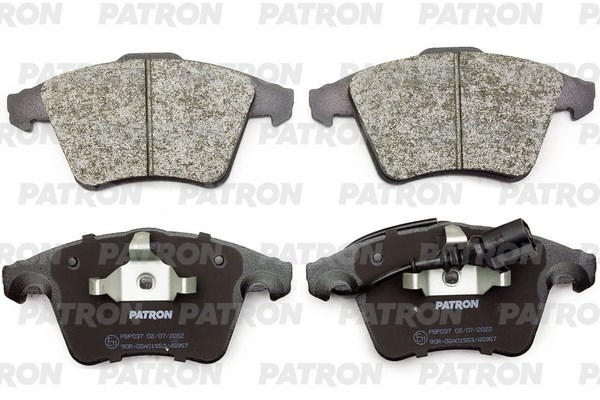 PATRON PBP037 Колодки тормозные дисковые