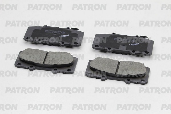 PATRON PBP038 Колодки тормозные дисковые передн TOYOTA: HILUX III пикап 2.5 D 4WD/2.5 D-4D/2.5 D-4D 4WD/3.0 D-4D 4WD 05-