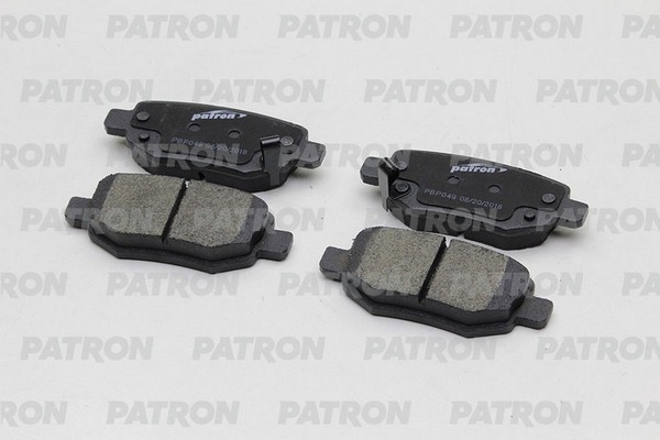 PATRON PBP049 Колодки тормозные дисковые зад. GAC GS3 / CHERY A3/A5/M11/Tiggo/Niche/Fora A516 06-