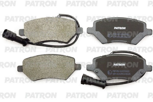 PATRON PBP050 Колодки тормозные дисковые пер. OMODA S5 / CHERY A3/M11 06- / Tiggo 06-