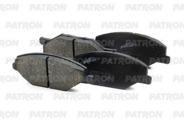 PATRON PBP055 Колодки тормозные дисковые пер. VW Polo sedan RUS / SKODA Fabia / Rapid 12-
