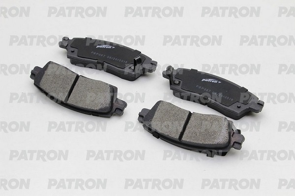 PATRON PBP067 Колодки тормозные дисковые задн GM Buick Enclave 2008-2009, Chevrolet SSR 2003-2006, TrailBlazer 2002-2009, GMC Envoy 2002-2009