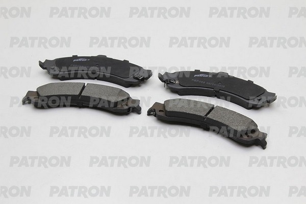 PATRON PBP069 Колодки тормозные дисковые задн GM Cadillac Escalade 2002-2006, Avalanche 1500 2002-2006, Silverado 1500 2000-2006, Suburban 1500 2000-2006, Tahoe 2000-2006, GMC Yukon 2000-2006