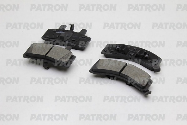 PATRON PBP081 Колодки тормозные дисковые передн CADILLAC: ESCALADE 98-, CHEVROLET: ASTRO автобус 89-94, ASTRO фургон 89-94, C1500 пикап 91-, C2500 пикап 91-96, SUBURBAN 91-00