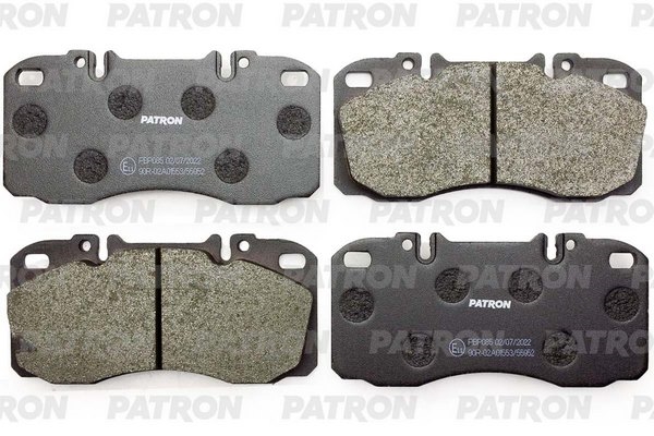 PATRON PBP085 Колодки тормозные дисковые IVECO: EuroCargo 97-