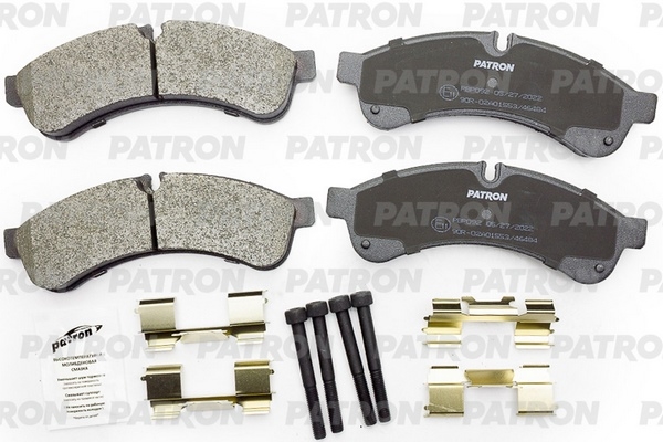 PATRON PBP092 Колодки тормозные дисковые