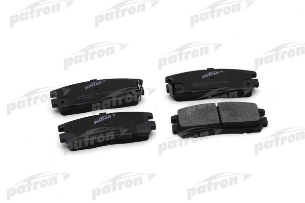 PATRON PBP1017 Колодки тормозные дисковые