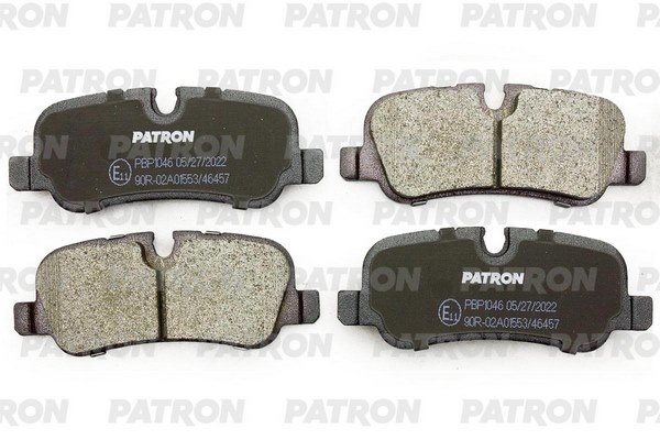 PATRON PBP1046 Колодки тормозные дисковые зад. Landrover Discovery 04 -