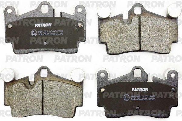 PATRON PBP1053 Колодки тормозные дисковые зад. AUDI: Q7 06-, PORSCHE: CAYENNE 02-, VW: TOUAREG 02-