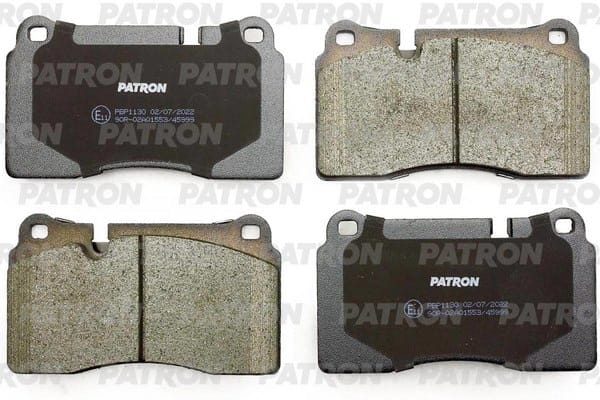 PATRON PBP1130 Колодки тормозные дисковые перед. VW: TOUAREG 02-