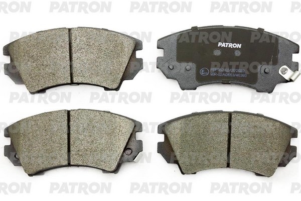 PATRON PBP1162 Колодки тормозные дисковые перед. BUICK (SGM): LACROSSE II седан 09-  OPEL: INSIGNIA 08-, INSIGNIA Sports Tourer 08-, INSIGNIA седан 08-  SAAB: 9-5 (YS3G) 10-, 9-5 универсал (YS
