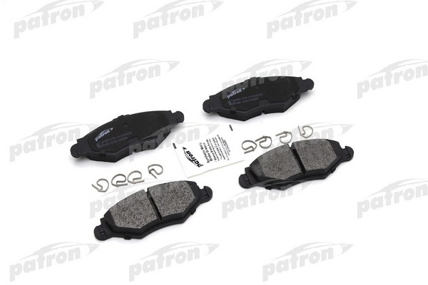 PATRON PBP1378 Колодки тормозные дисковые передн AUDI: A3 06-, A3 Sportback 06-, PEUGEOT: 206 SW 02-, 206 хечбэк 98-