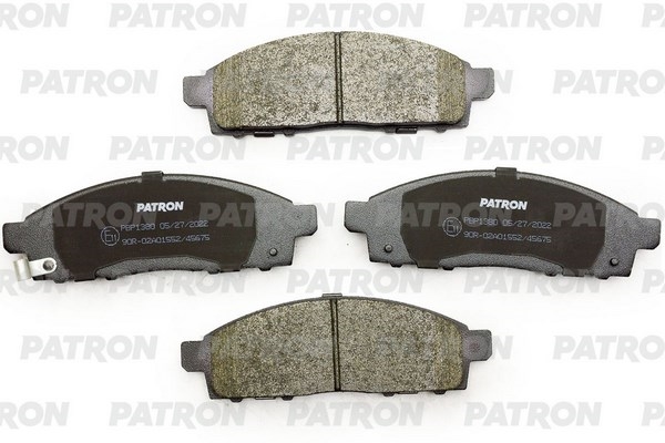 PATRON PBP1380 Колодки тормозные дисковые