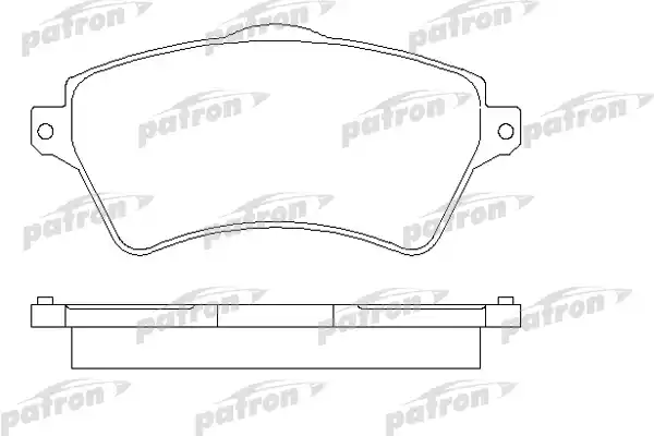 PATRON PBP1473 Колодки тормозные дисковые передн LAND ROVER: FREELANDER 98 -