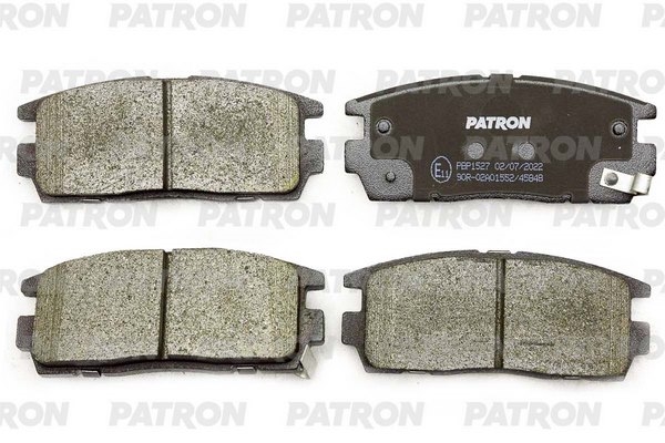 PATRON PBP1527 Колодки тормозные дисковые зад.HYUNDAI: TERRACAN 01-, CHEVROLET: CAPTIVA 2.0 D/2.0 D 4WD/2.4/2.4 4WD/3.2 4WD 06-   OPEL: ANTARA 2.0 CDTI/2.4/3.2 V6 06-