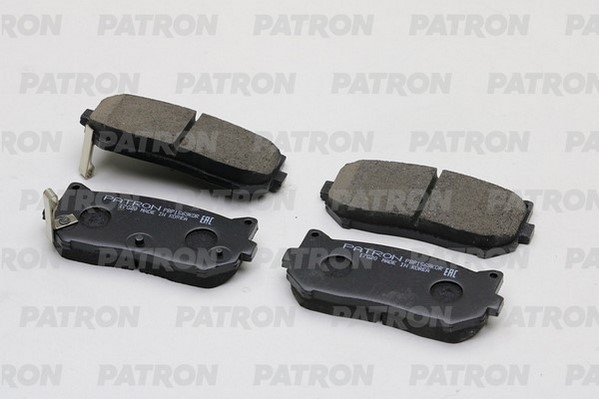 PATRON PBP1569KOR Колодки тормозные дисковые задн KIA: CLARUS 95-00, SHUMA 97-04, CARENS 99-06, SEPHIA 94-01, SPECTRA 00-04 (произведено в Корее)