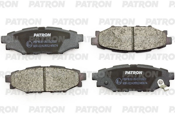 PATRON PBP1630 Колодки тормозные дисковые зад. SUBARU: LEGACY IV 03-, LEGACY IV универсал 03-, OUTBACK 03-