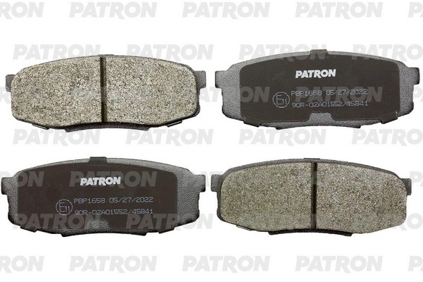 PATRON PBP1658 Колодки тормозные дисковые зад. LEXUS: LX (URJ) 08-  TOYOTA: LAND CRUISER ( URJ20 , J20 ) 07-