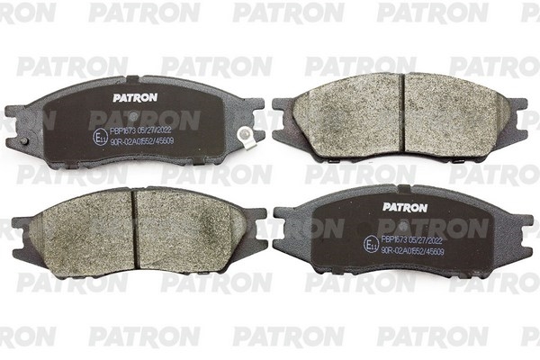 PATRON PBP1673 Колодки тормозные дисковые перед. NISSAN: ALMERA Classic 1.6 16V 06-
