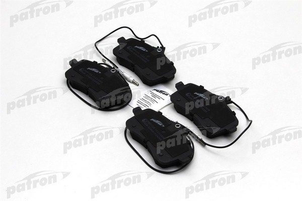PATRON PBP1725 Колодки тормозные дисковые передн PEUGEOT: 407 04-, 407 SW 04-