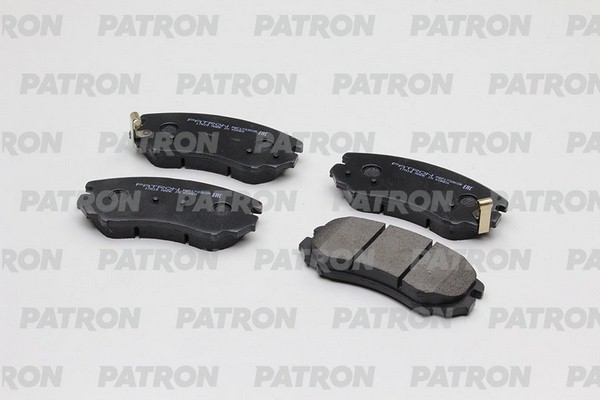PATRON PBP1733KOR Колодки тормозные дисковые передн HYUNDAI: ELANTRA 06-09, SONATA 04-09,TUCSON 04-09, TIBURON 04-08 / KIA: MAGENTIS 01-09, SPORTAGE 04-09 (произведено в Корее)