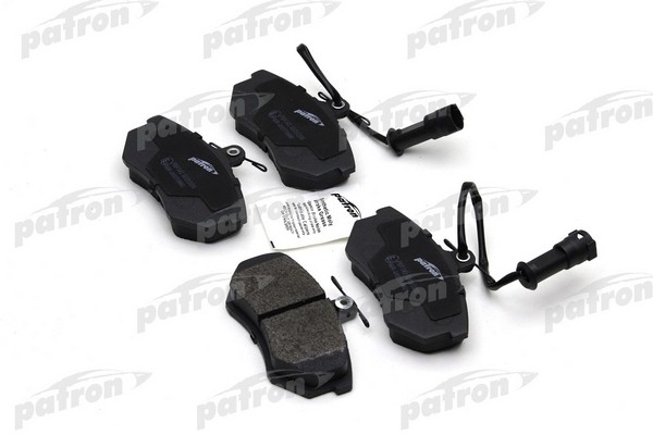 PATRON PBP343 Колодки тормозные дисковые передн AUDI: 100 77-82, 100 82-91, 100 Avant 77-83, 100 Avant 82-90, 200 83-91, 200 Avant 83-91, 80 86-91, 90 87-91, QUATTRO 80-87