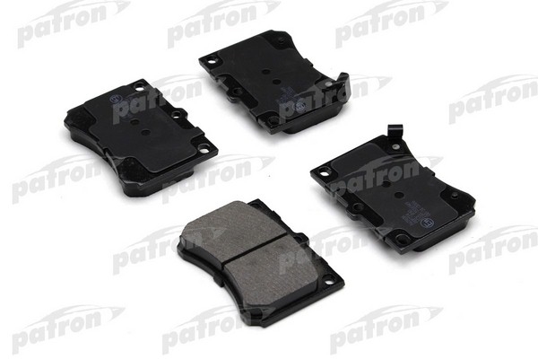 PATRON PBP714 Колодки тормозные дисковые передн MAZDA: 323 C IV 89-93, 323 C V 94-98, 323 F IV 89-94, 323 F V 94-98, 323 F VI 98-04, 323 P V 96-, 323 S IV 89-94, 323 S V 94-98, 323 S VI