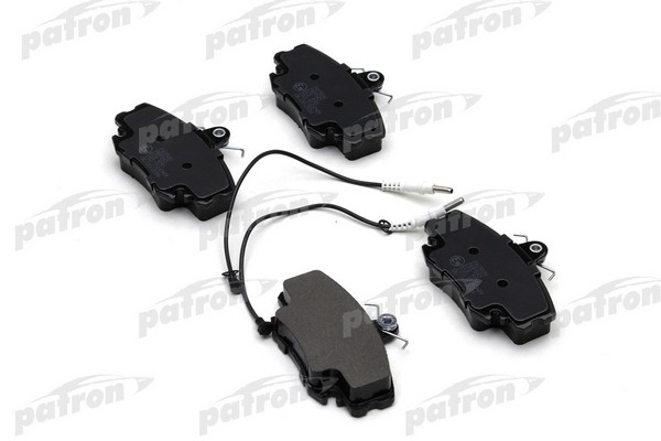 PATRON PBP845 Колодки тормозные дисковые перед с датч LADA LARGUS 1.6 с ABS,RENAULT: LOGAN/SANDERO 06->,CLIO I/II, ESPACE 84-90,MEGANE 96-03,RAPID 85-98, TWINGO I/IIM LADA LARGUS 12->,PEUGEOT