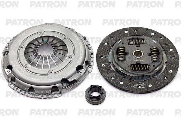 PATRON PCE0019 Комплект сцепления (3P) VW: Golf 1.6FSI 03-, Polo Sedan 1.6 10- AUDI: A3 1.6FSI 03-, SKODA: Rapid 1.2TSI 10-, OCTAVIA 1.6FSI 04- (Подшипник без вилки)