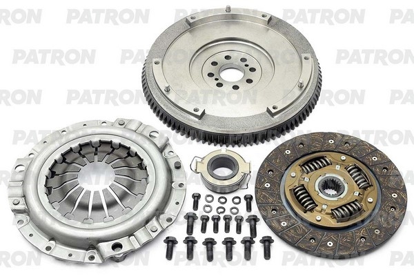 PATRON PCE0100 К-кт сцепления с одномассовым маховиком (4P) TOYOTA: AVENSIS 2.0DT D-4D 99-03
