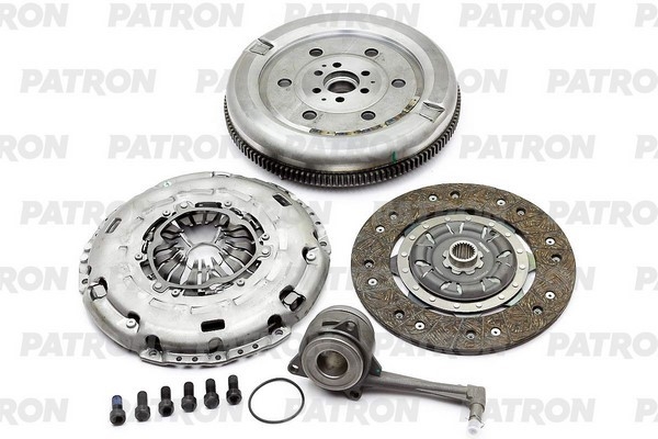 PATRON PCE0122 К-кт сцепления с двухмассовым маховиком (4P-DMF) AUDI A3 2.0 TDI 03-, VW: Golf V, Passat, Touran 2.0 TDI 03-, SKODA Octavia, Superb 2.0 TDI 04-