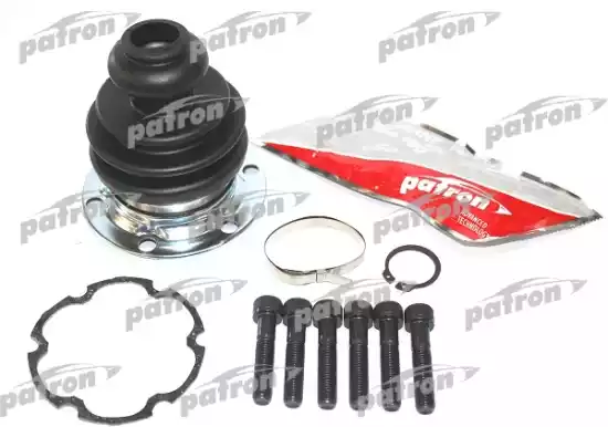 PATRON PDC0516 Пыльник ШРУСа внутр к-кт (28x107.7x114) AUDI: 90/100/200 -91, A4/A6/A8 -01   ALFA ROMEO: 155 -97, GTV 95-, SPIDER 95-05   LANCIA: KAPPA 94-01   VW: TRANSPORTER -92