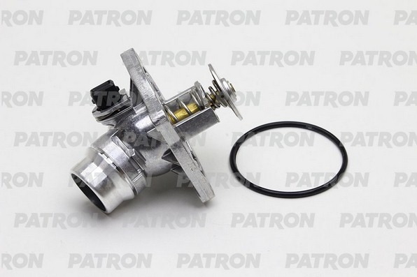 PATRON PE21038 Термостат (105 C) (в корпусе) BMW: 5(E39) 535/540 96-03, 7(E38) 735/740 96-01, X5 (4.4/4.6) 00-03  LAND ROVER: Range Rover 4.4 02-12
