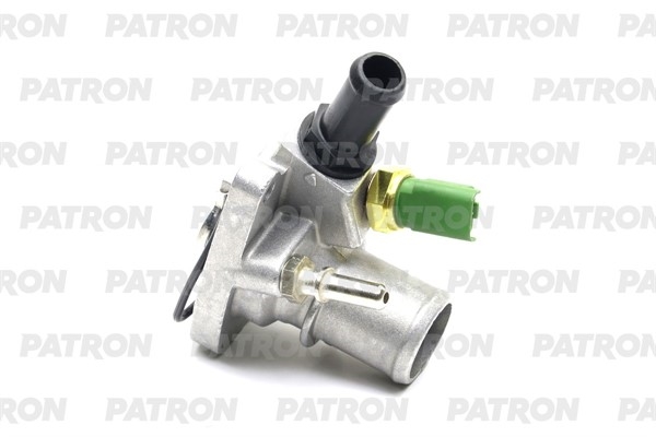 PATRON PE21102 Термостат (88 C) (в корпусе) FIAT: Albea/Bravo/Doblo/Fiorino/Idea/Linea/Qubo/Siena/Tipo (1.4) 05-, Panda / Punto (0.9/1.2/1.4) 06-, 500 (0.9/1.4) 07-  OPEL Comb