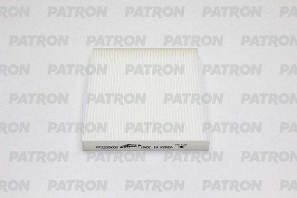 PATRON PF2235KOR Фильтр салона NISSAN: QASHQAI 1.5DCI, 1.6I, 2.0DCI, 2.0I 07- (произведено в Корее)