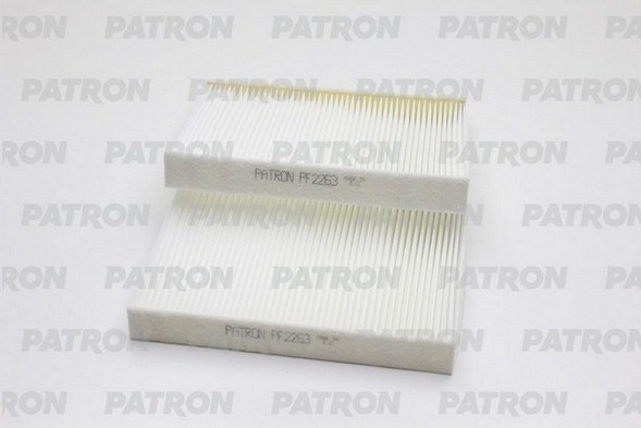PATRON PF2263 Фильтр салона к-кт 2 шт. BMW: 5 F10, 5 F11, 6 F12, 6 F13 2011-