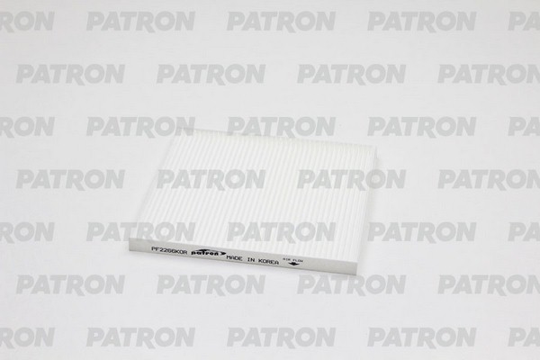 PATRON PF2266KOR Фильтр салона HYUNDAI: SOLARIS 10-, KIA: RIO [DX] 11- (произведено в Корее)